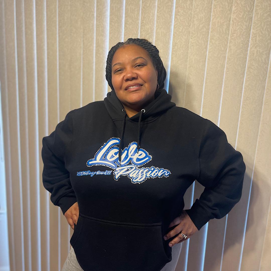 Black Collection Hoodies Bling out